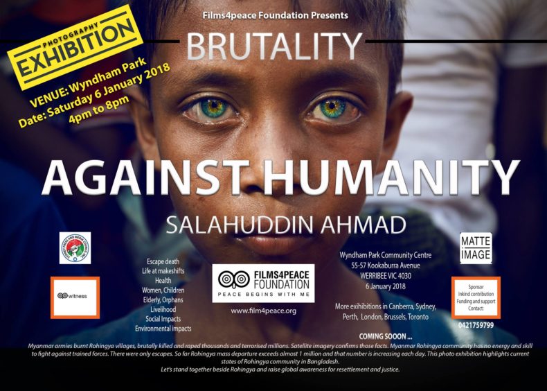 Photo Exhibition: Brutality Against Humanity || Melbourne