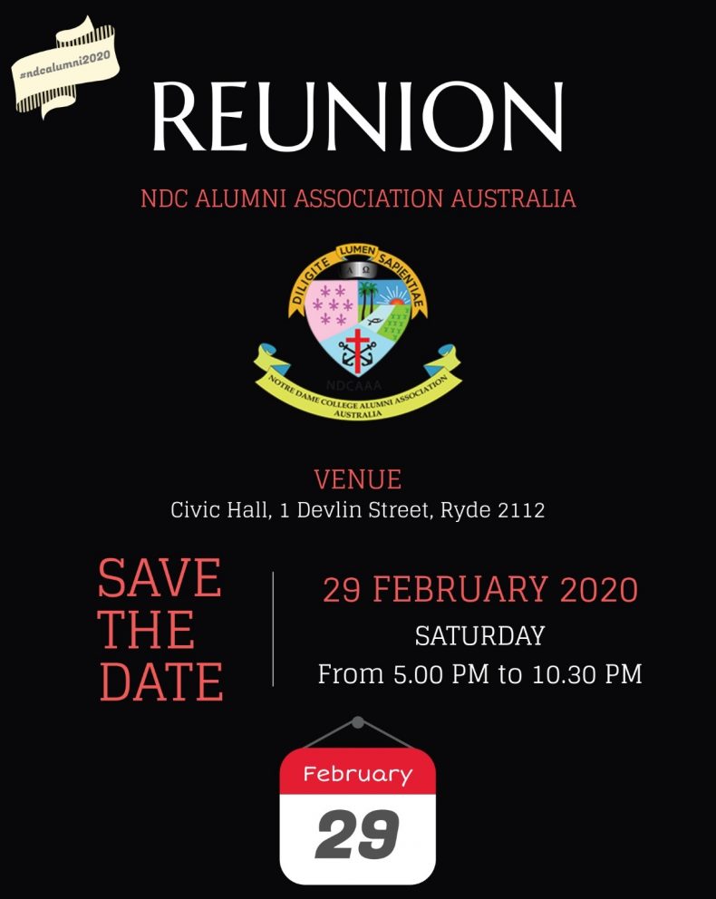 NDC Alumni Reunion 2020 || SYDNEY